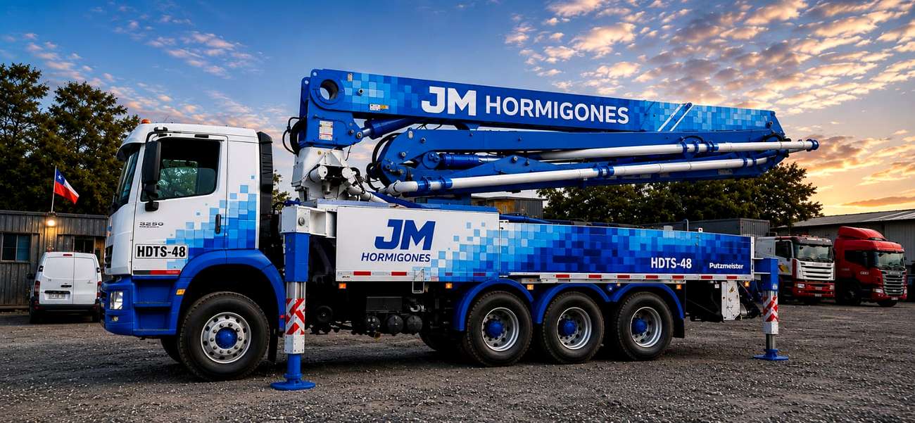 Bomba telescópica JM Hormigones